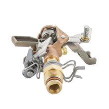 Load image into Gallery viewer, Rain Bird - 25PJDAC - Brass Impact Sprinkler 0.5-inch MPT, 50-FT Spacing
